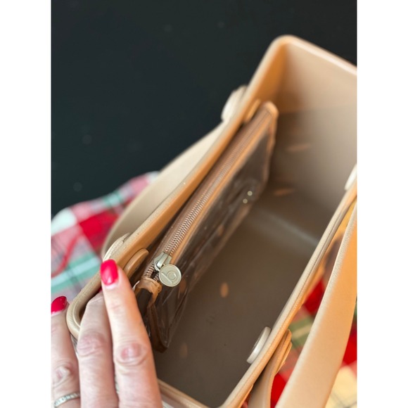 Bogg Bag Bitty Bogg Christmas Gingerbread House Waterproof Washable Tote Bag - Picture 3 of 4